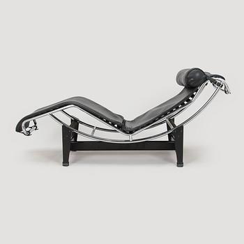 Charlotte Perriand & Le Corbusier, an 'LC4' lounge chair, Cassina, Italy.