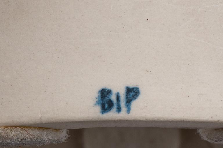 BRITT-INGRID "BIP" PERSSON, skulptur, stengods, signerad BIP.