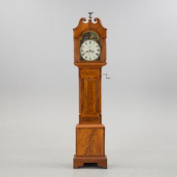 A grandfather clock, England, first half of the 19th century.