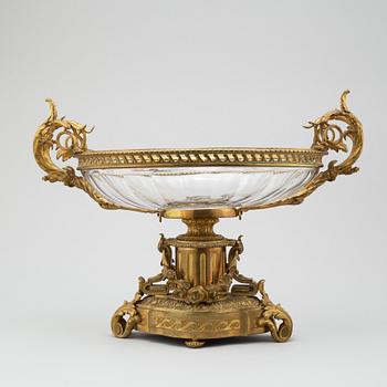 A LOUIS SEIZE STYLE  ORMOLU JARDINIERE, first half of the 19th century.