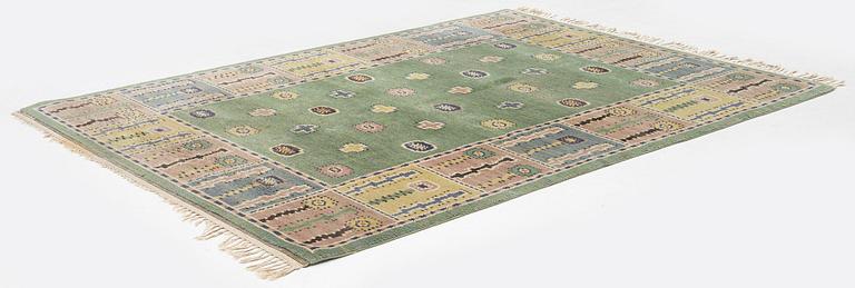 Märta Måås-Fjetterström, a carpet, 'Älgö', knotted pile, c. 248 x 178 cm, signed AB MMF.