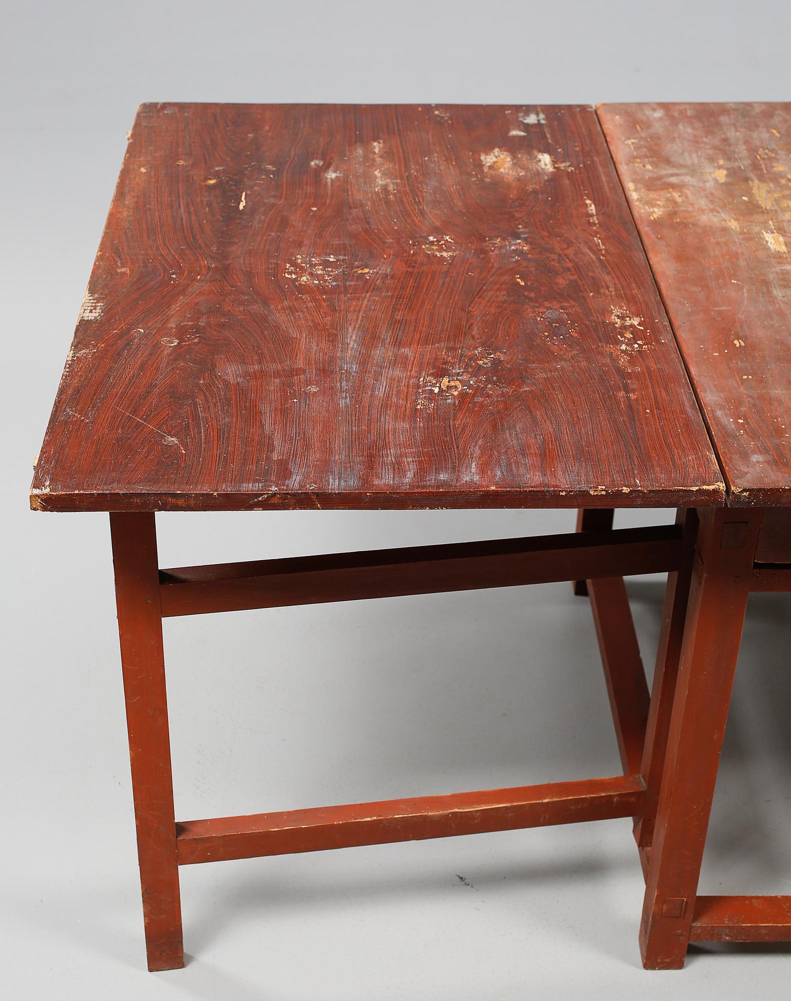 SLAGBORD, 1900-talets början.