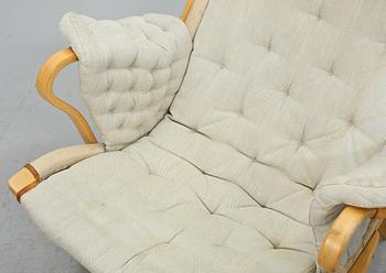 FÅTÖLJ, "Pernilla", Bruno Mathsson, Dux, 1900-talets andra hälft.