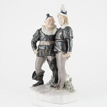 Axel Locher, a model 1731 porcelain, figurine, Bing & Grøndahl, Denmark, 1915-1947.