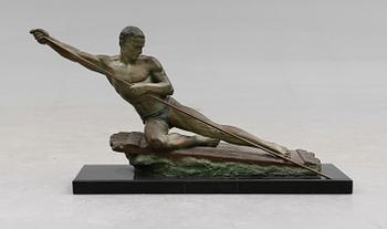 SKULPTUR, brons, 1900-talets första hälft, otydligt signerad Cipriani.
