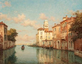 Antoine Bouvard, Canal in Venice.