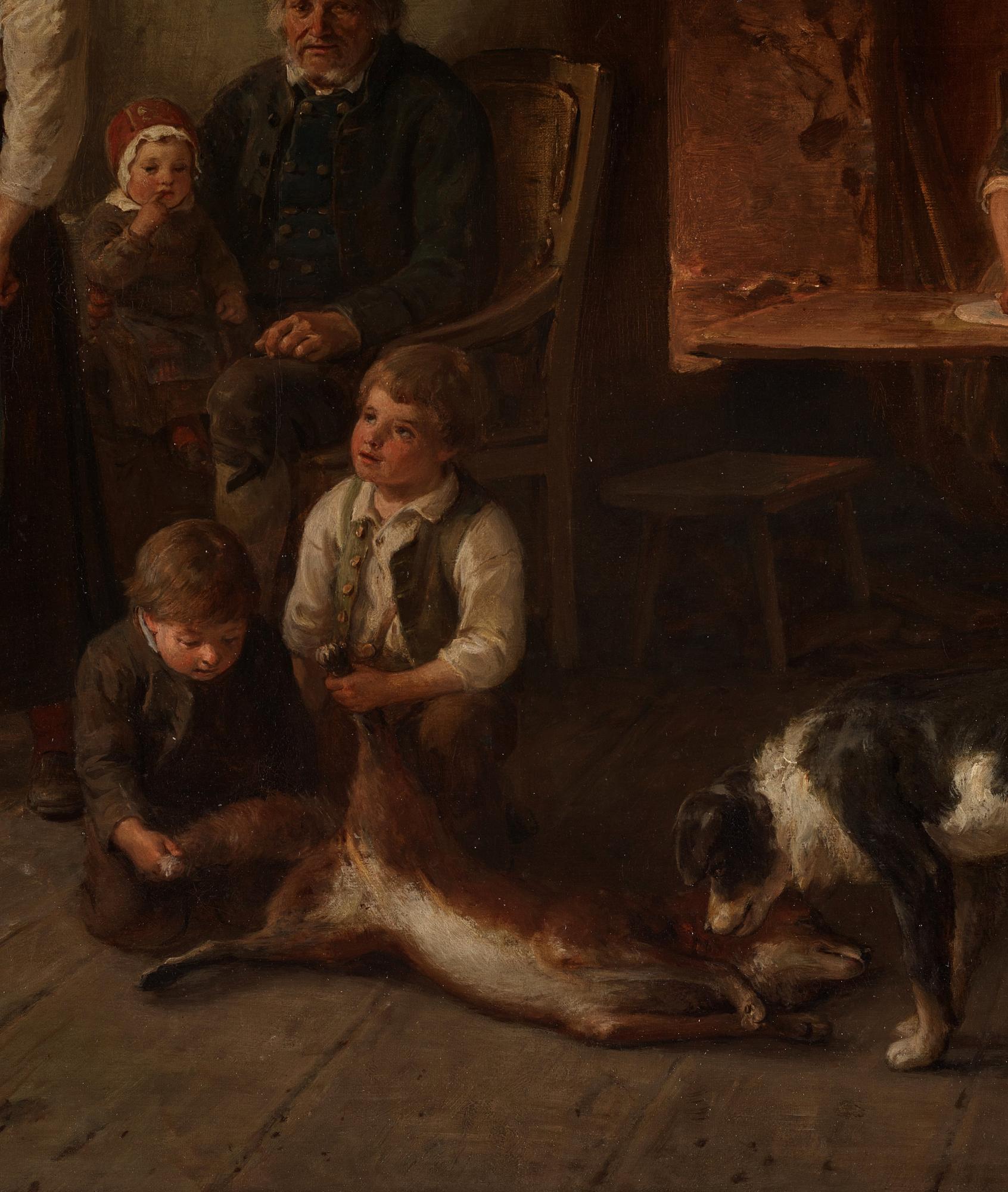 Bengt Nordenberg, A Drink After Hunting.