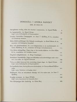 BÖCKER, Svenska Kulturbilder, Erixon och Wallin, 1932, sex volymer.