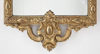 SPEGLAR, ett par, Gustaviansk stil, omkring sekelskiftet 1900.