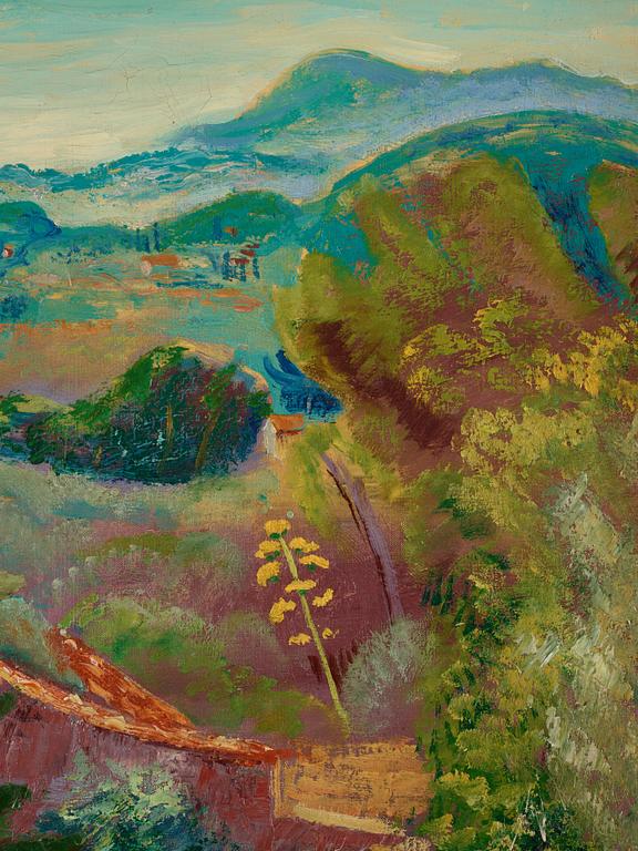 Isaac Grünewald, View of a Southern Landscape.