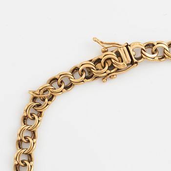 Armband 18K guld, bismarck.