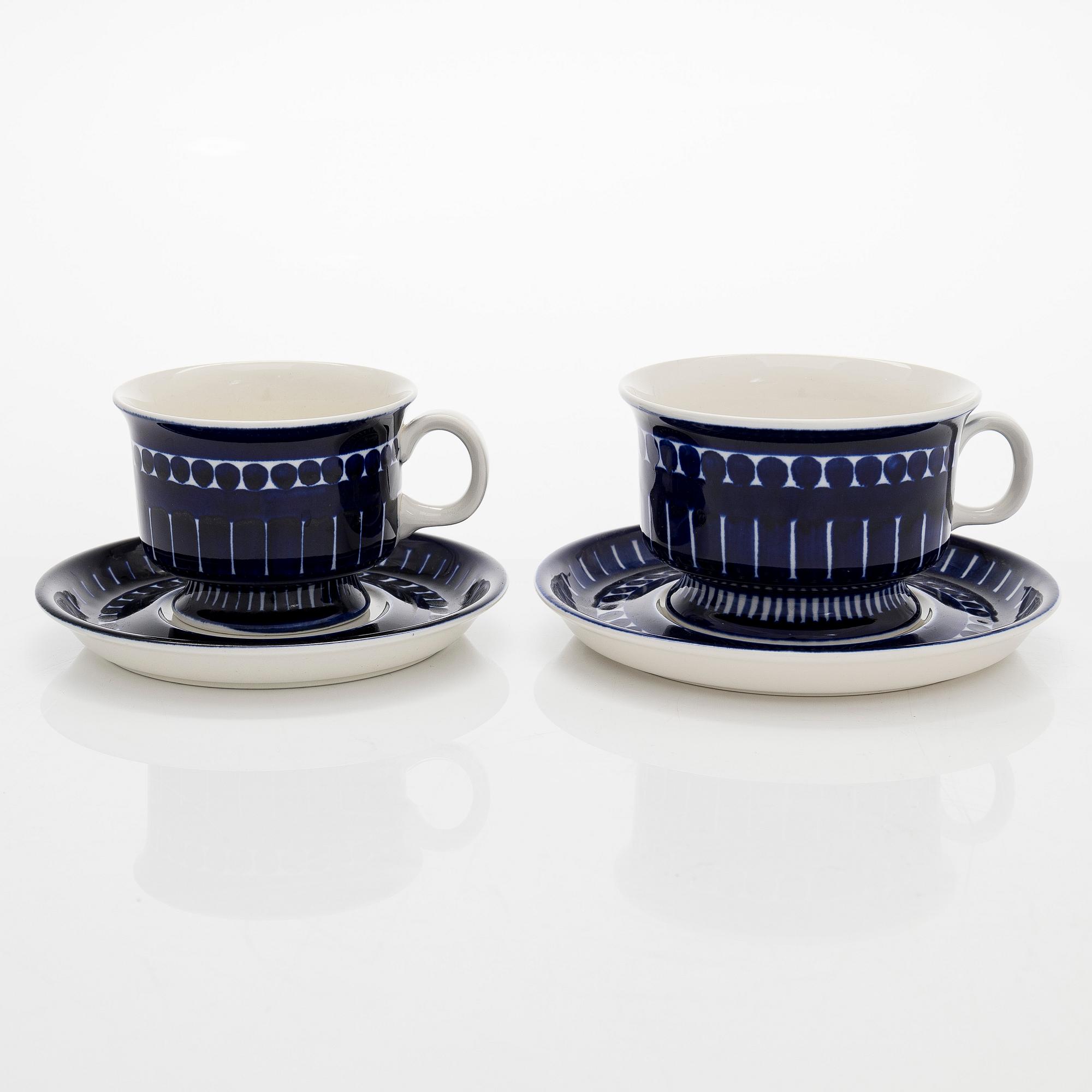 Ulla Procopé, servisdelar, 53 st, "Valencia", Arabia, Finland.