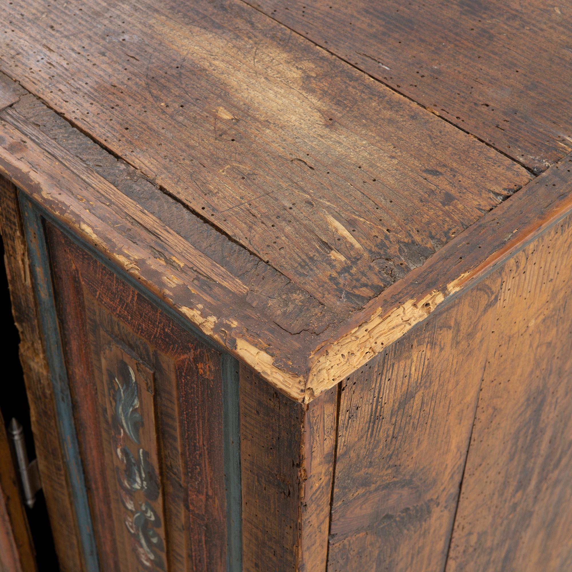 A Swedish provincial cabinet, dated 1795.