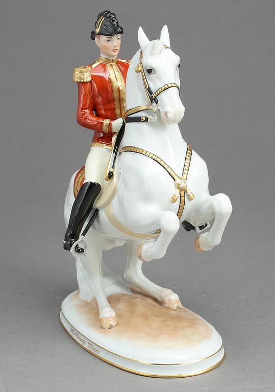 FIGURIN, porslin,  Wien 1900-tal.