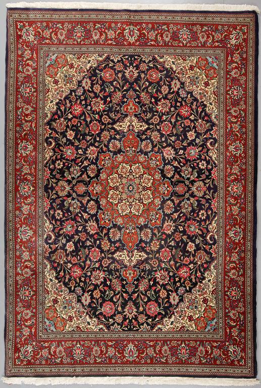 MATTA, Keshan/Ghom, old, 232 x 161 cm.