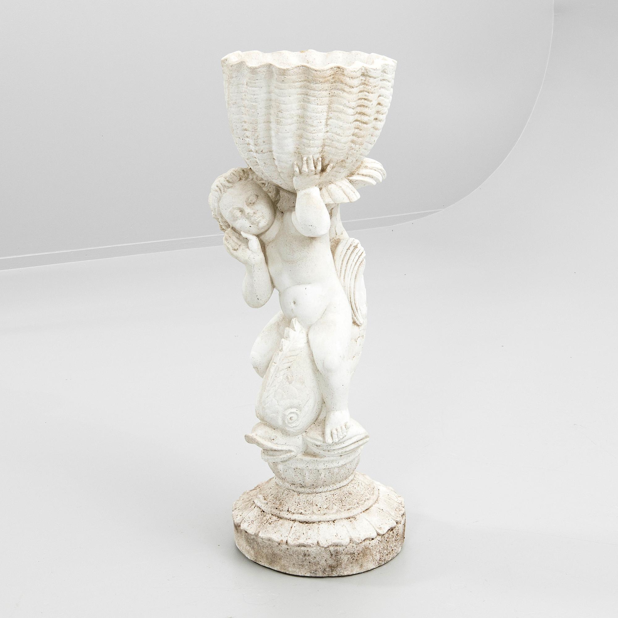 Pedestal with outer casing, 20th century.