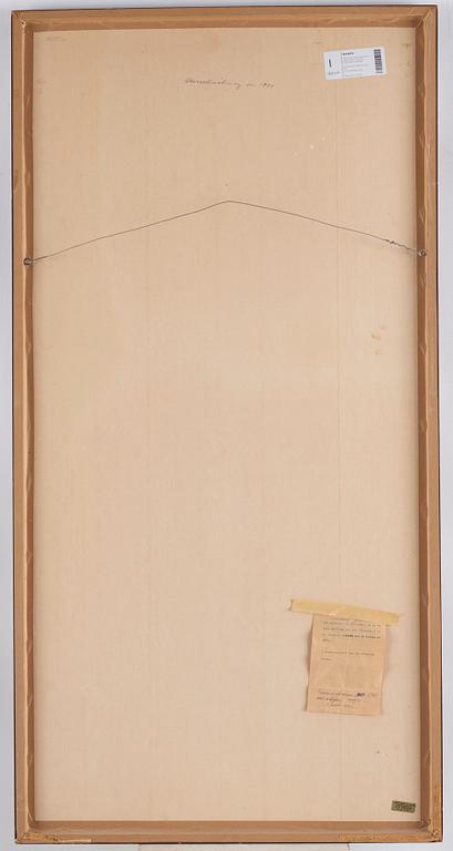 A scroll painting, by unidentified artist, ink and colour on paper, Qing dynasty, 19th century.