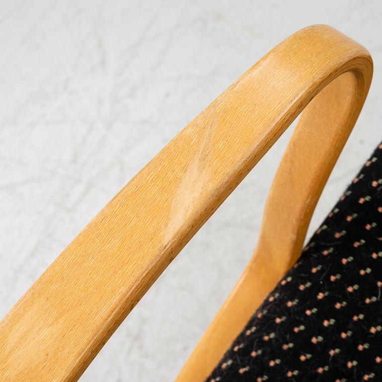 Bruno Mathsson, armchair, "Mina", Mathsson International, second half of the 20th century.