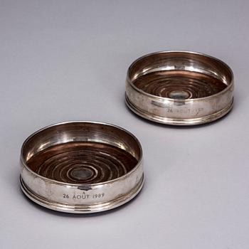 COASTERPAR, sterlingsilver, London, stämplade DRM.