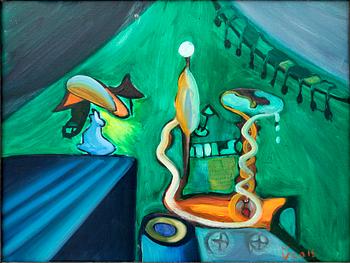 Vlasta Volcano, composition.