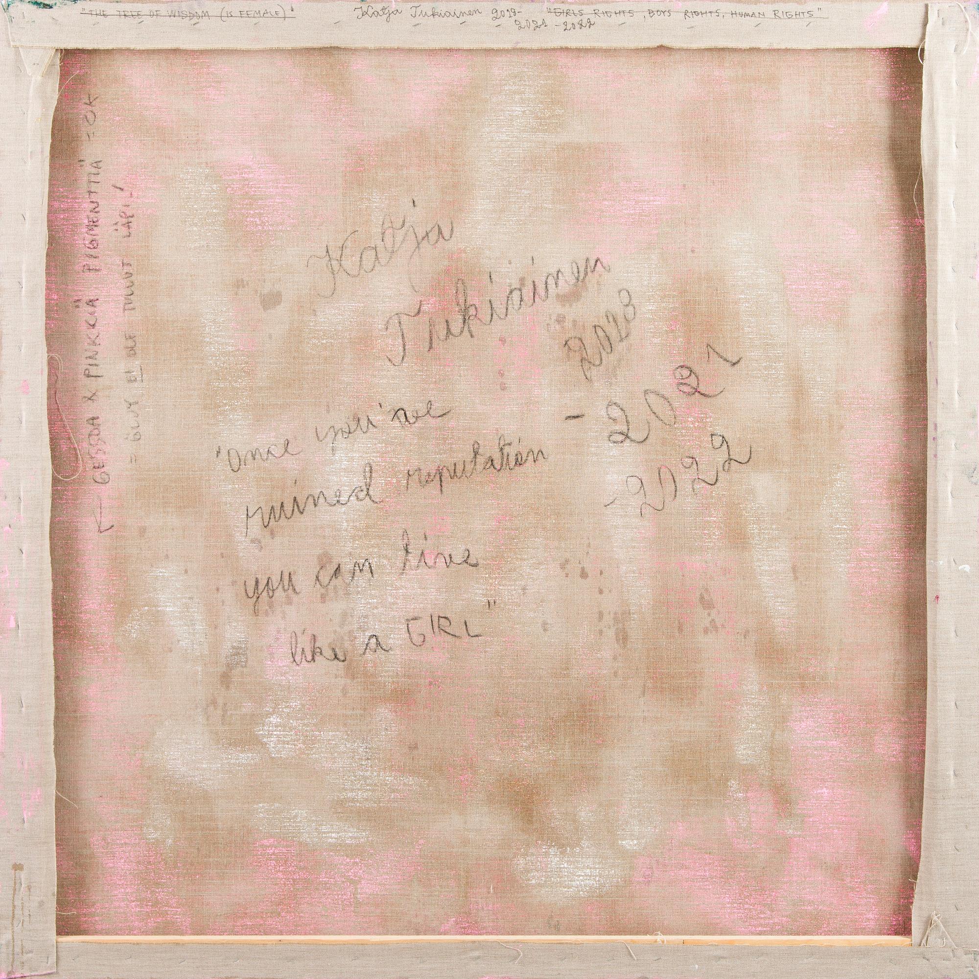 Katja Tukiainen, "Once you've ruined your reputation you can live like a GIRL.".