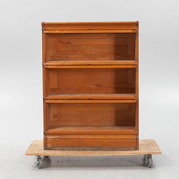 A bookcase, three modules, Billnäs, mid 20th Century.