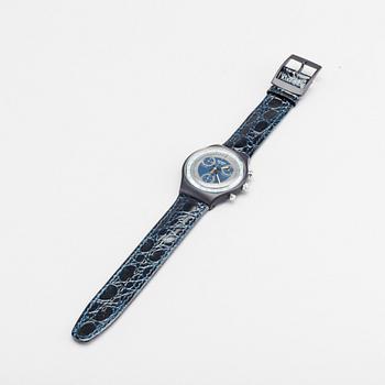 SWATCH, "Silver Star Chrono", 1992, armbandsur, 37 mm.