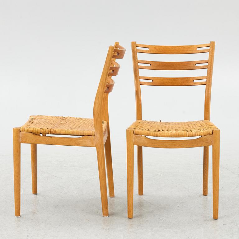 Sørens Flenstedt, stolar 6 st, Sibast, Danmark, 1960-tal.