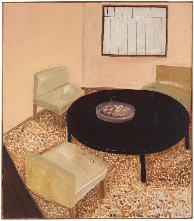 Lena Cronqvist, 'Rökrummet' (The Smokkin Room).