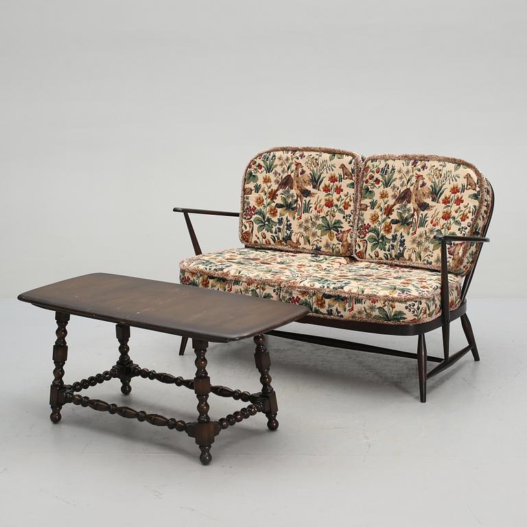 SOFFA OCH BORD, Lucian Ercolani, Ercol, 1900-talets andra hälft.