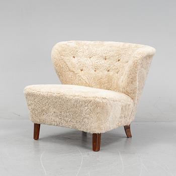 Gösta Johnsson, a Swedish Modern easy chair, mid 20th Century.