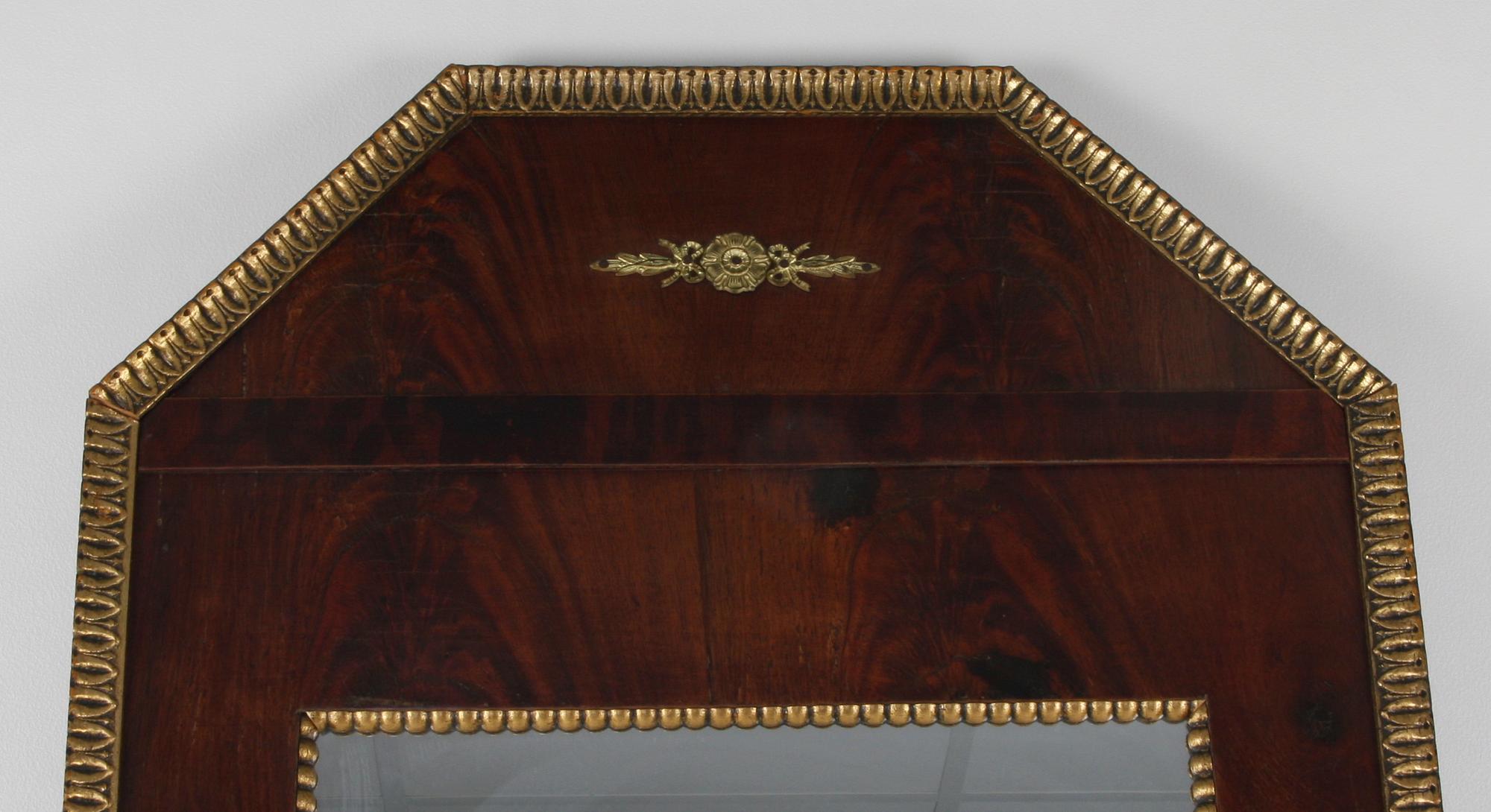 SPEGEL, Karl Johanstil, mahogny.