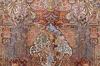 A carpet, Kashmar, c. 402 x 300 cm.