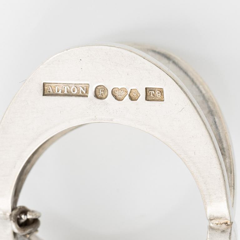 Kedja, Rey Urban med hänge, Thrersia Hvorslev för Alton, silver.