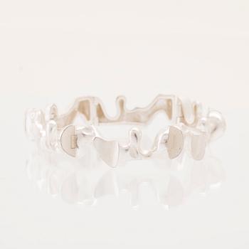 Björn Weckström, armband silver "Cetus" Lapponia 1989.