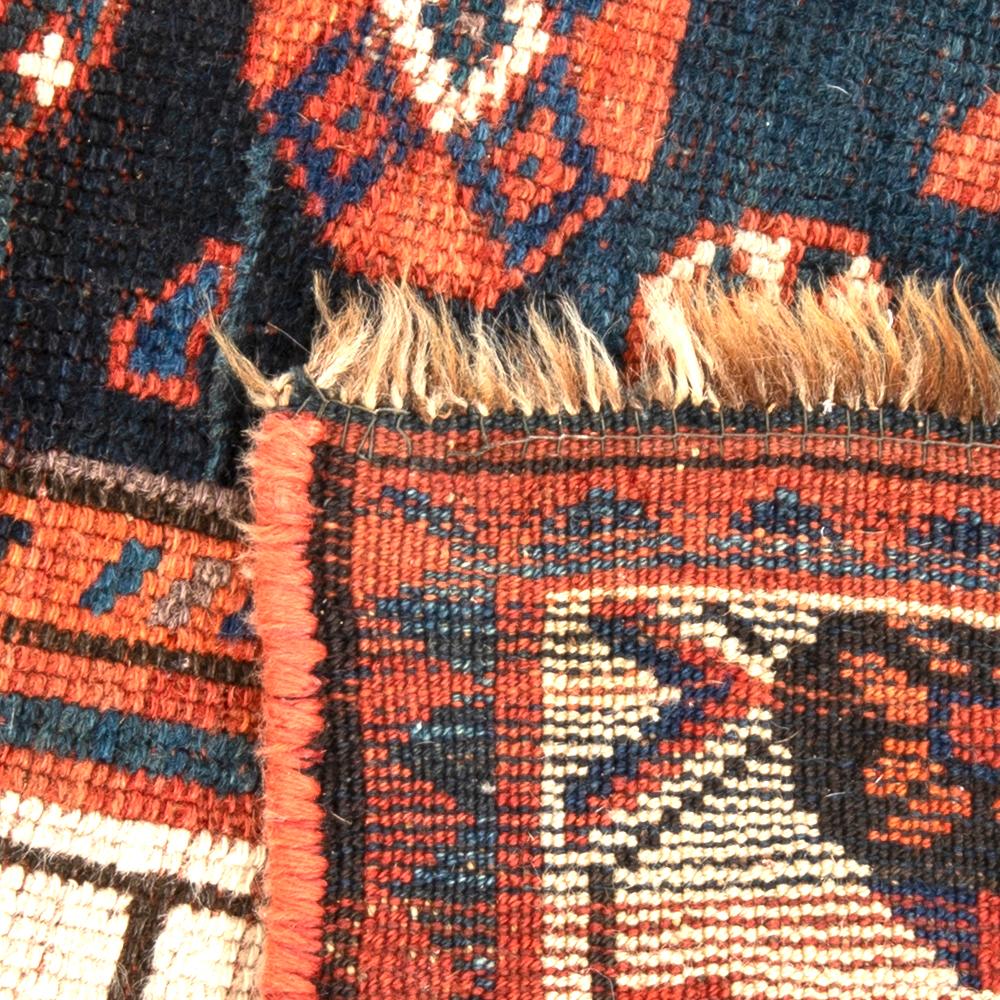 Carpet Kazak semi-antique/antique approx. 84x130 cm.