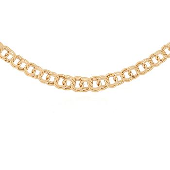 COLLIER, 18 k guld. 1976. Vikt ca 20 gram.