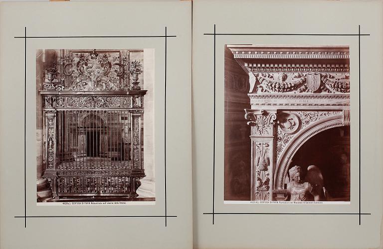 FOTOGRAFIER, 19 st, Italien 1800-talets slut.