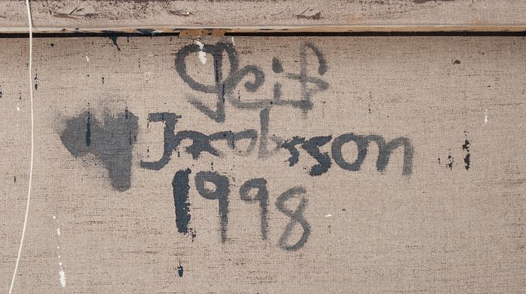 LEIF JACOBSSON, akryl på duk, a tergo signerad och daterad 1998.