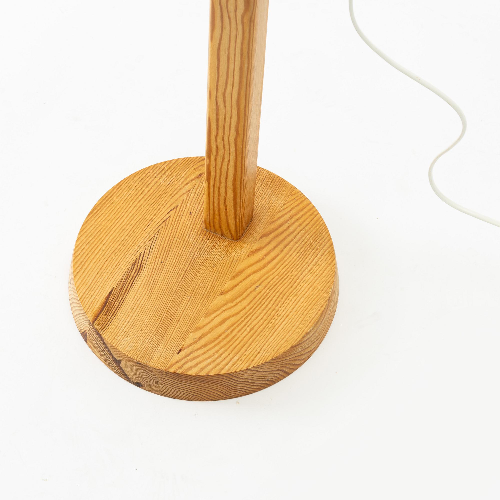 Floor lamp, late 20th century.