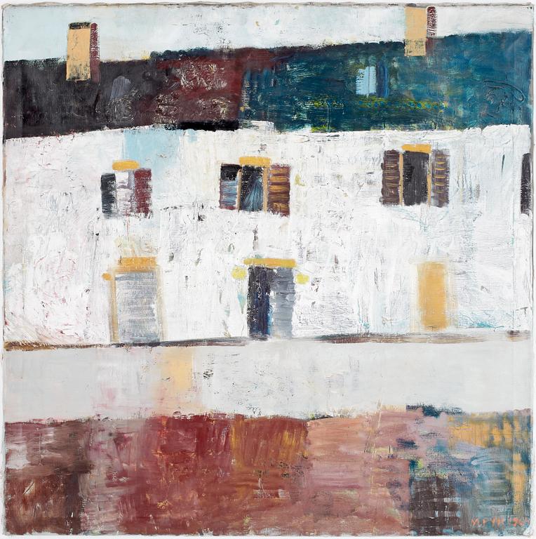 MADELEINE PYK, olja på duk. Signerad M. Pyk och daterad 1964.