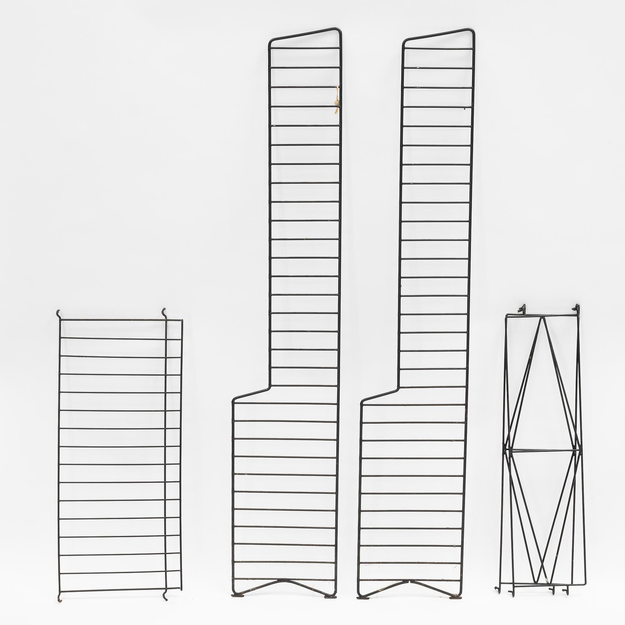 Nils Strinning, hyllsystem, "String/BFB hyllan", String Design AB, 1960-tal.