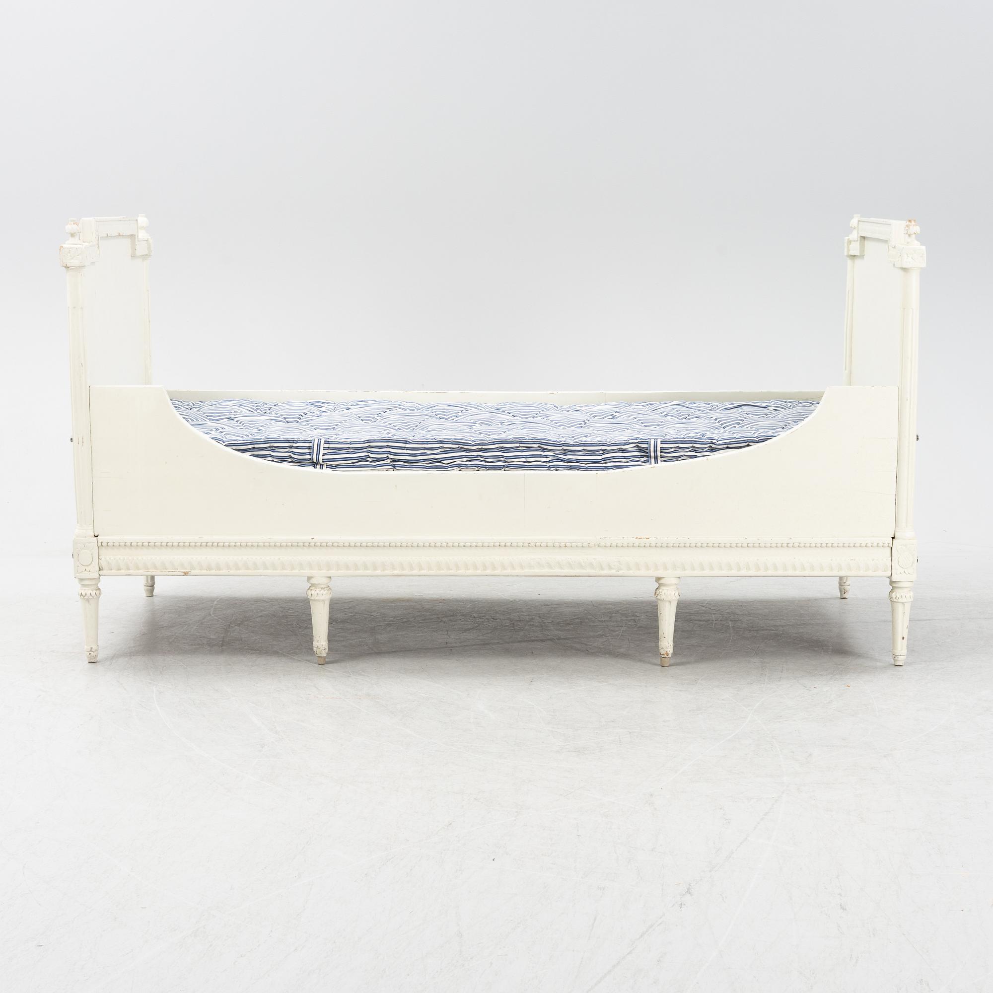 Säng, Gustaviansk, omkring år 1800.