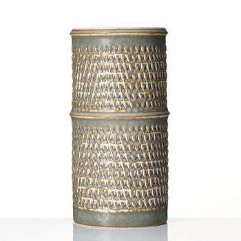 Hertha Bengtson, a stoneware vase, Rörstrand, Sweden 1950-60s.