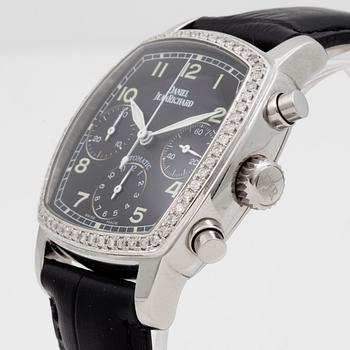 DANIEL JEANRICHARD, TV-Screen, chronograph, wristwatch, 35 x 37 (46) mm,
