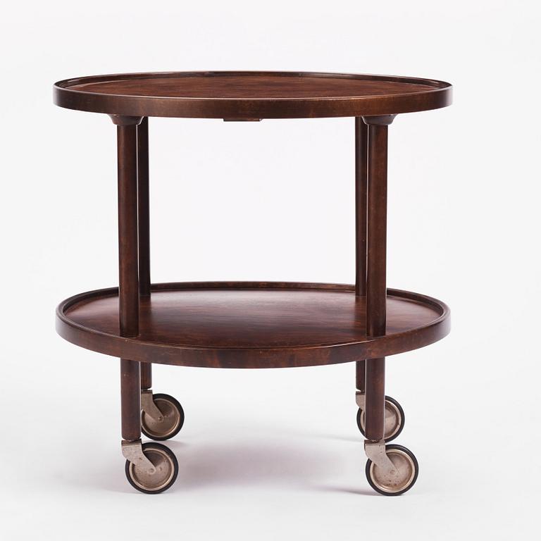 Gemla, a table on castors model "No 121", Diö 1930s.