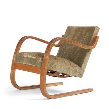 383. Alvar Aalto, a model "34", easy chair, Huonekalu- ja Rakennustyötehdas A.B. Finland 1930/1940s.