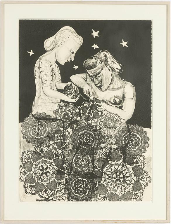 Lena Cronqvist, from "August Strindberg, Ett Drömspel".