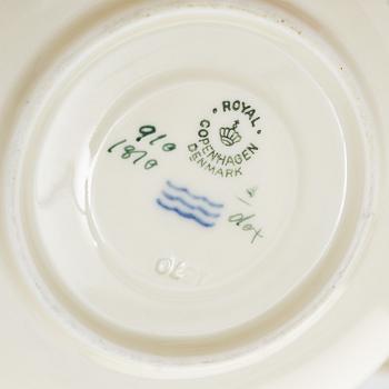 Royal Copenhagen, A Royal Copenhagen coffee service, Denmark, 20th century.