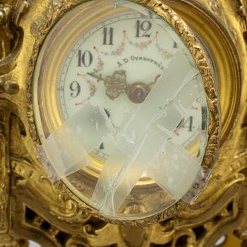 An early 20th century Louis XVI style table clock.